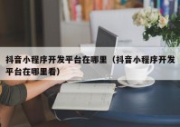 抖音小程序开发平台在哪里（抖音小程序开发平台在哪里看）