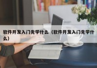 软件开发入门先学什么（软件开发入门先学什么）