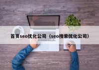 首页seo优化公司（seo搜索优化公司）